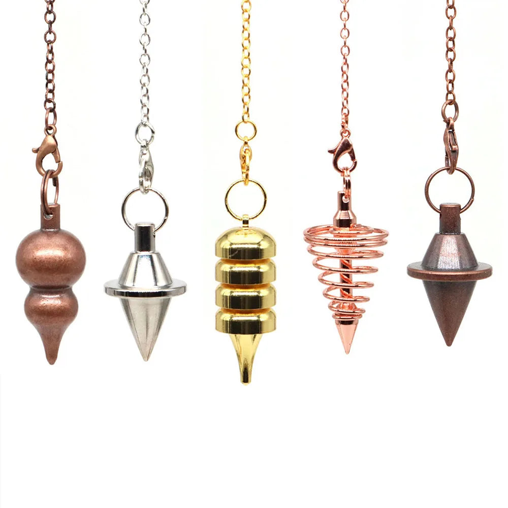 004 - Brass-Plated Copper Cone Pendulum