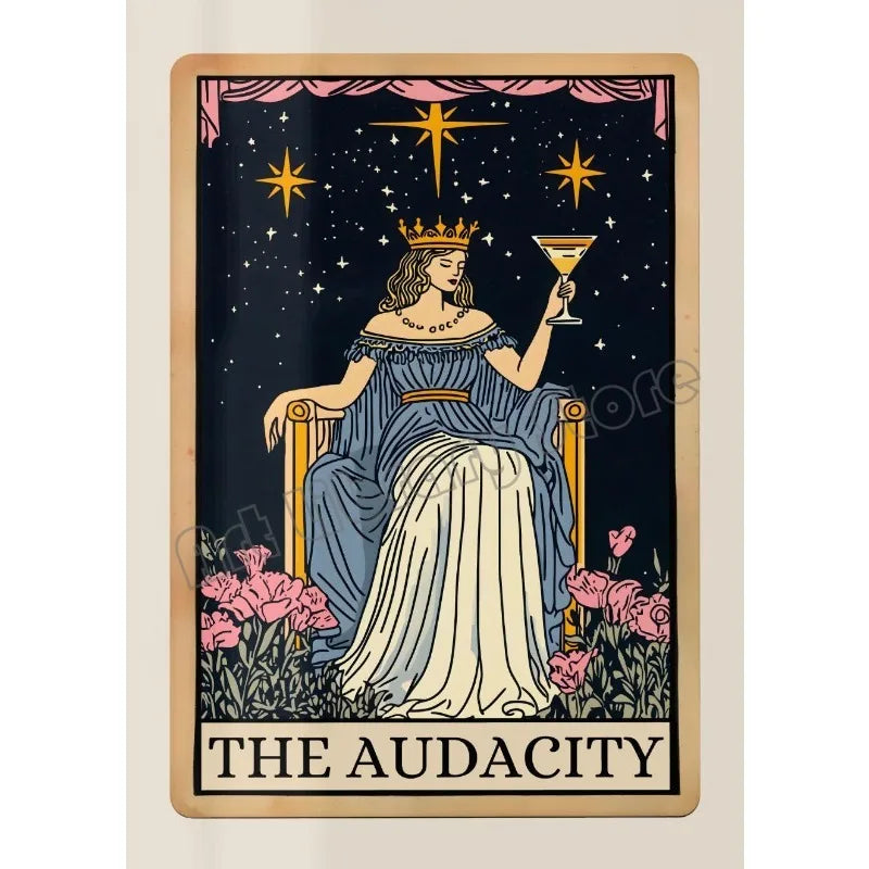 009 - The Audacity Tarot Canvas Print Wall Art