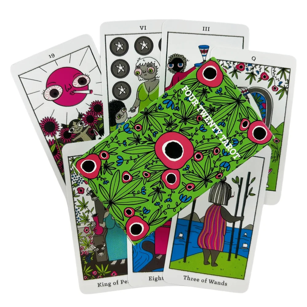 005 - Four Twenty Tarot Deck for Hazey Divination