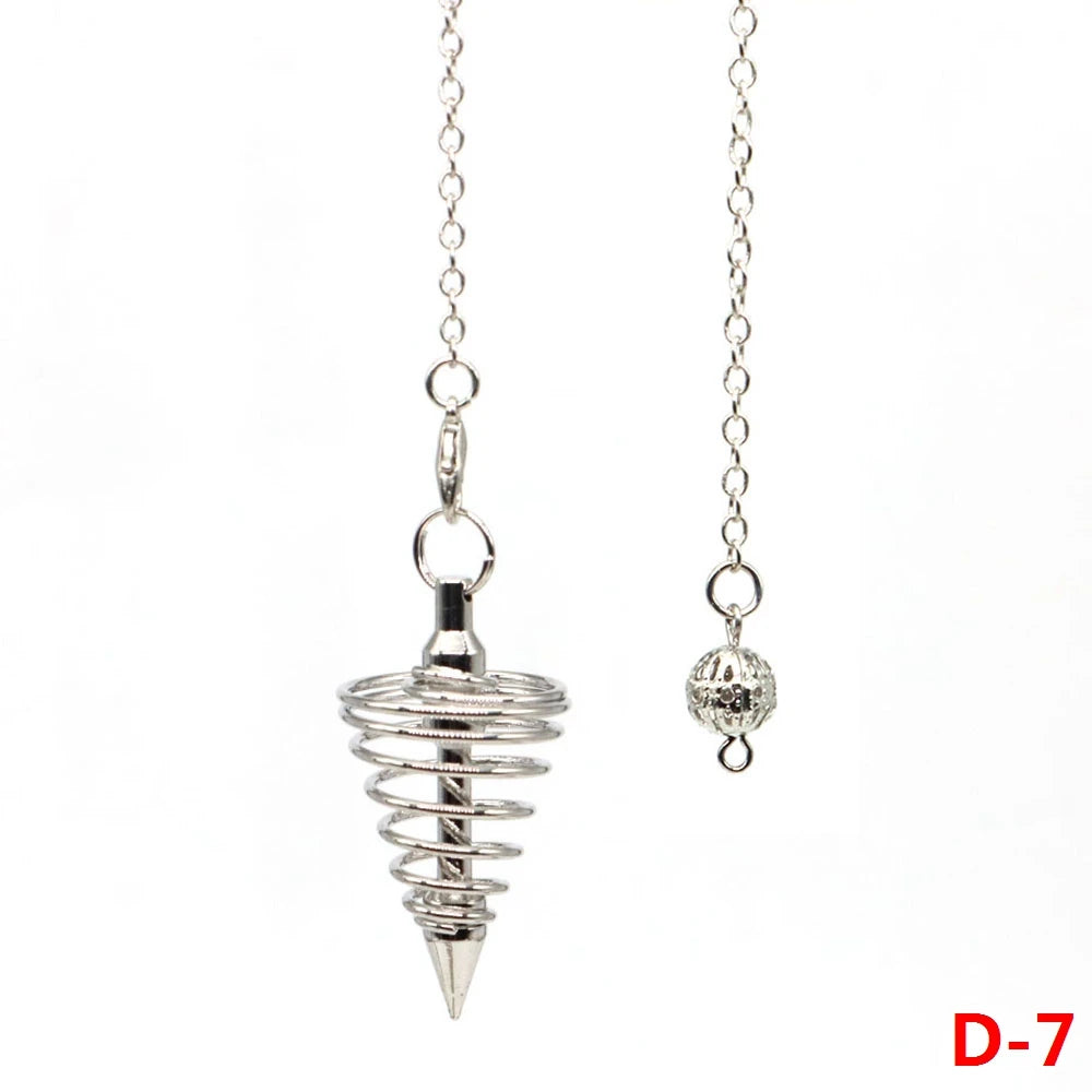 004 - Brass-Plated Copper Cone Pendulum