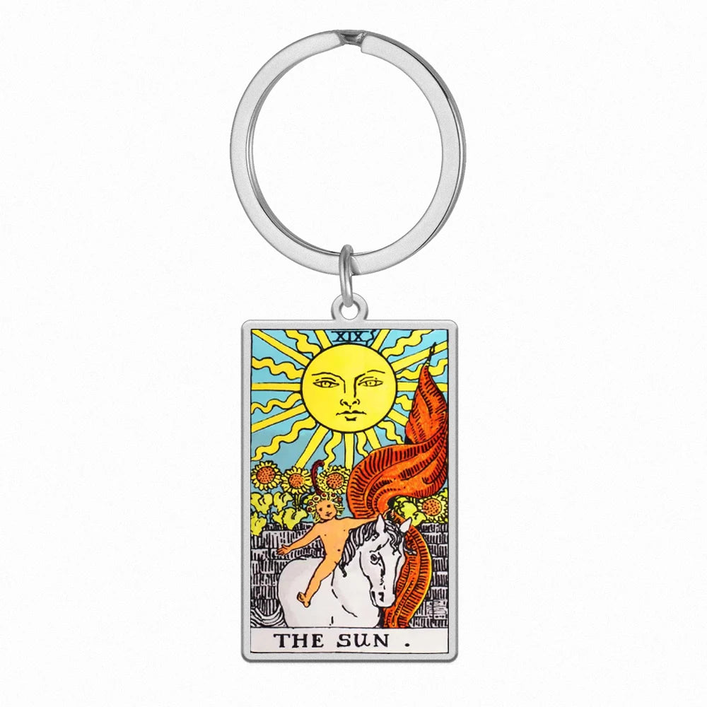 014 - Original Tarot Cards Major Arcana Keychain