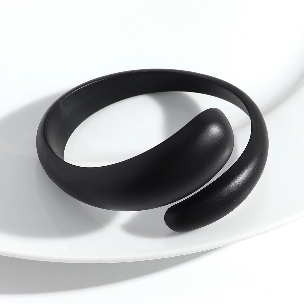 011 -  Sculptural Wrap Cuff Bangle Bracelet