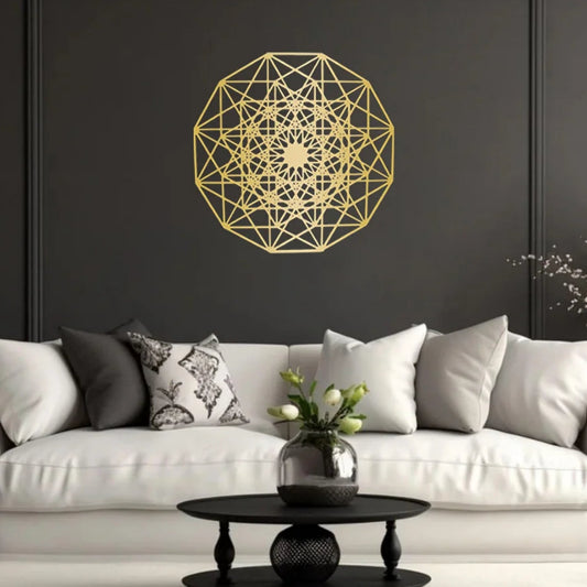 009 - Mandala Metal Wall Art
