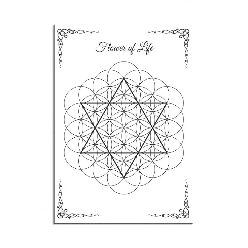 009 - Sacred Geometry Canvas Prints