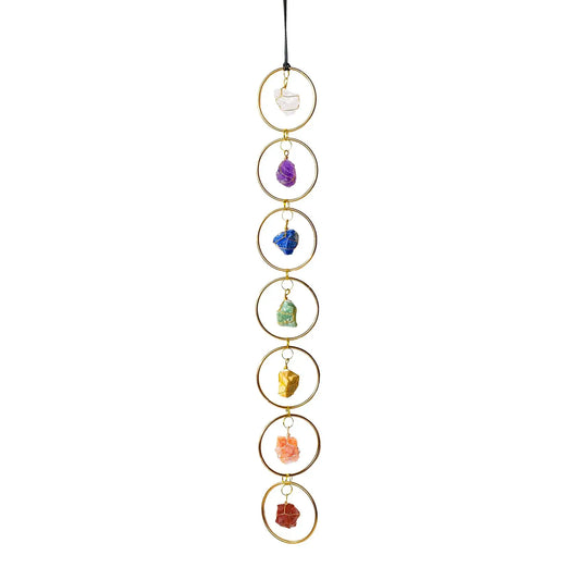 012 - Natural Stone 7 Chakra Hanging  Ornament