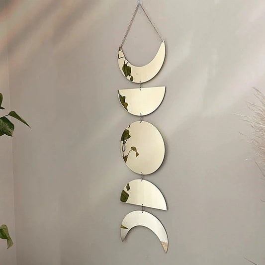 009 - Moon Phase Decorative Wall Mirror