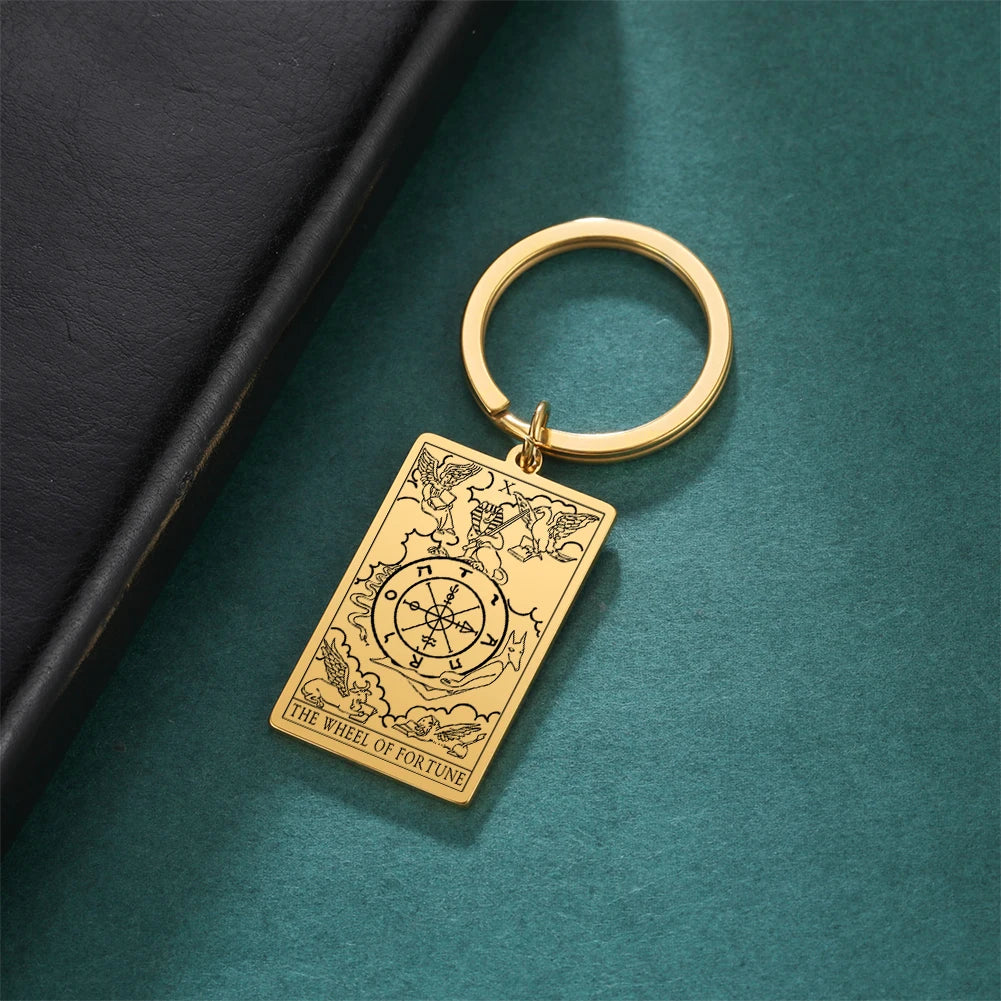 014 - Original Tarot Cards Major Arcana Keychain