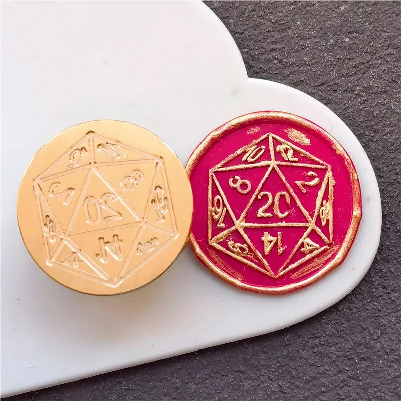002 - Brass Wax Seal Head