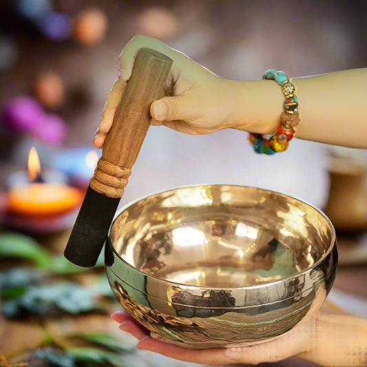 012 - Nepalese Handcrafted Singing Bowl for Meditation