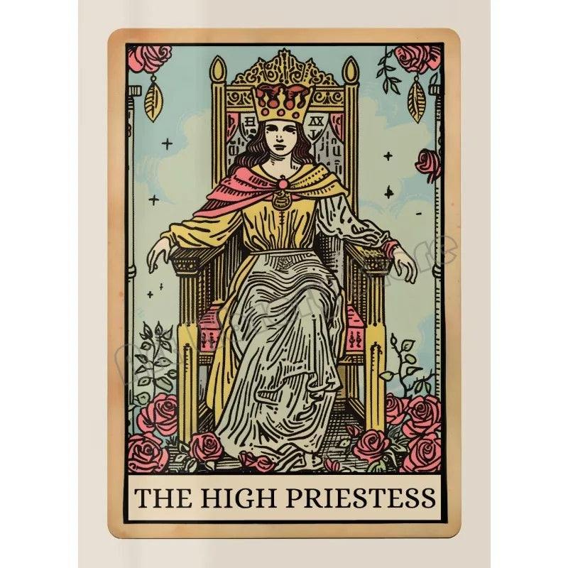 009 - The Audacity Tarot Canvas Print Wall Art