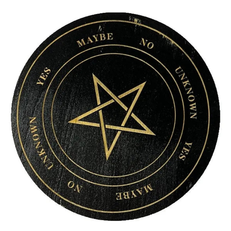 002 - Sacred Geometry Wooden Pendulum Board