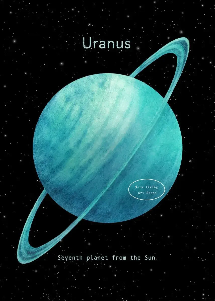 009 - Planetary Canvas Print Wall Art