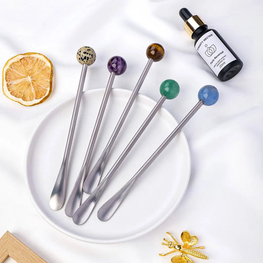 014 - Natural Crystal Ball Stirrer