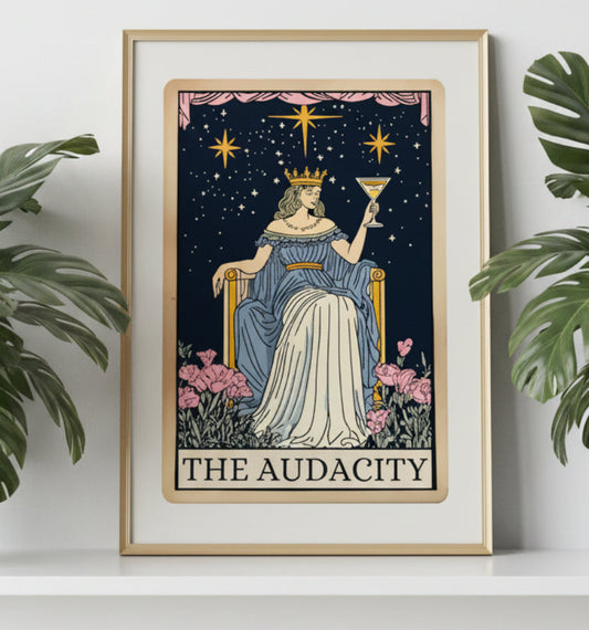 009 - The Audacity Tarot Canvas Print Wall Art