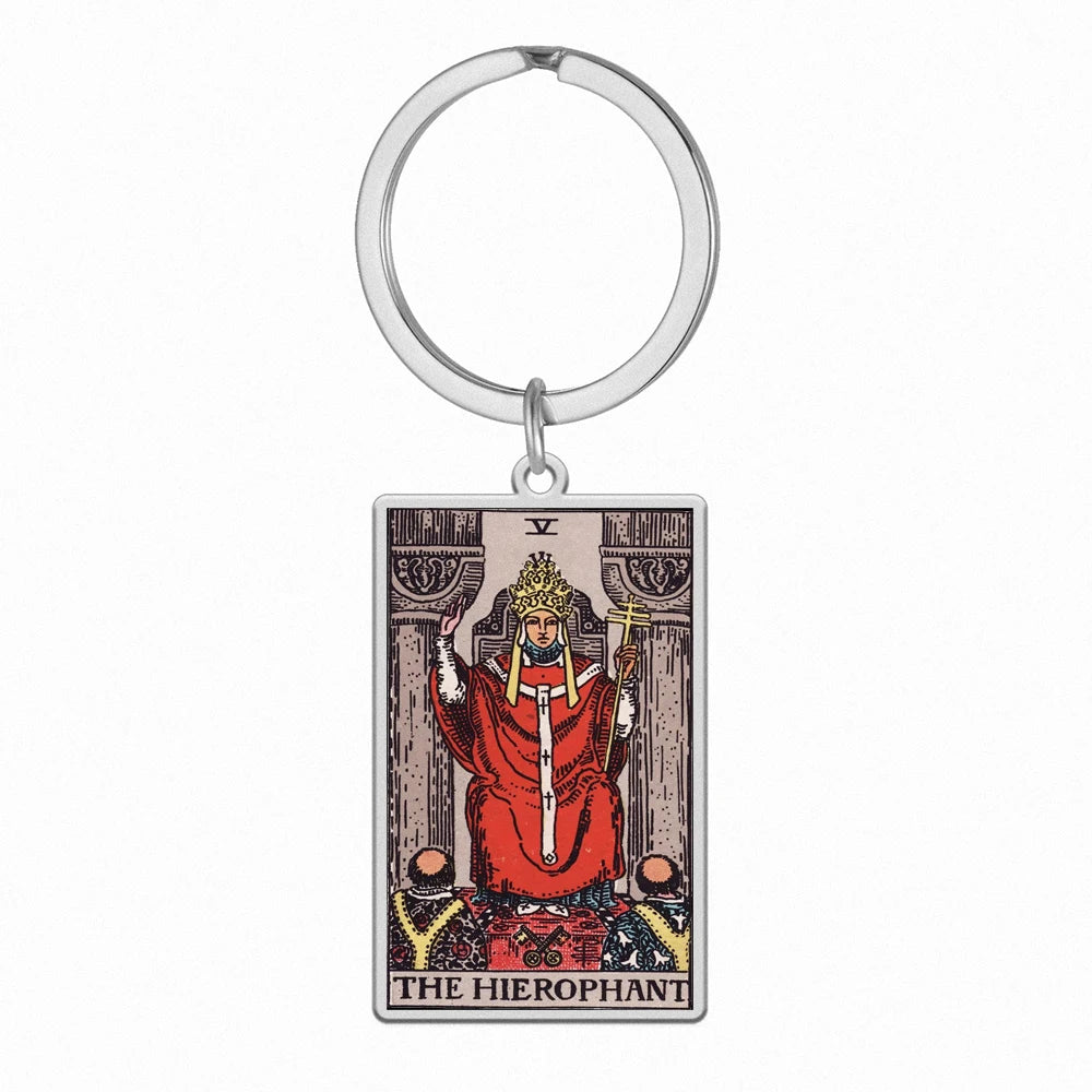 014 - Original Tarot Cards Major Arcana Keychain