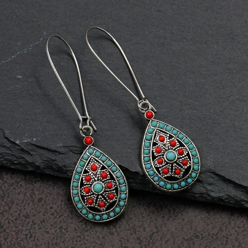 011 - Vintage Bohemian Fashion Drop Earrings