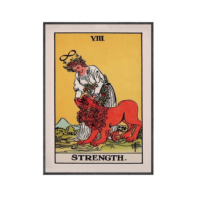 009 - Classic Tarot Canvas Print Wall Art