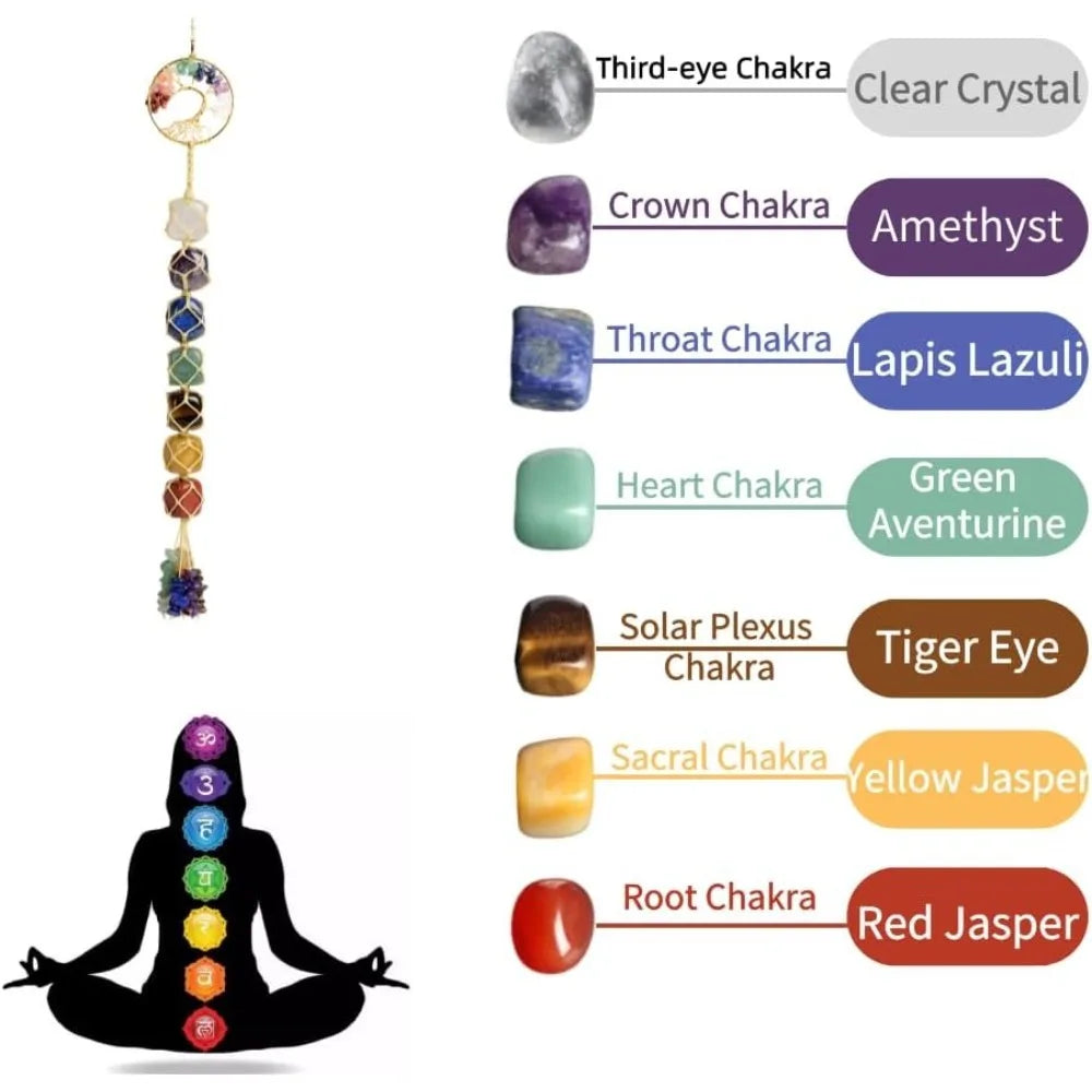 012 - Tree of Life Chakra Hanging Ornament