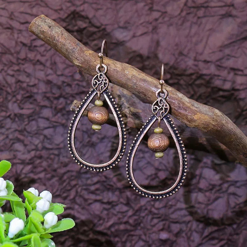 011 - Vintage Bohemian Fashion Drop Earrings
