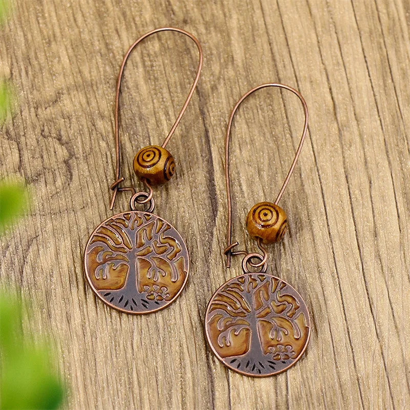 011 - Vintage Bohemian Drop Dangle Earrings