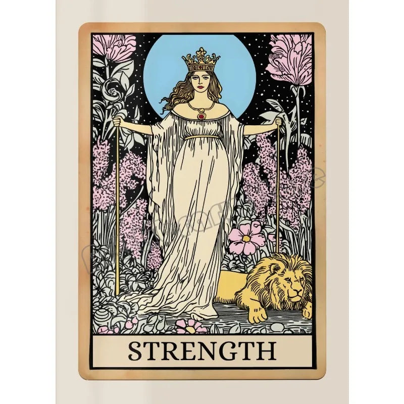 009 - The Audacity Tarot Canvas Print Wall Art