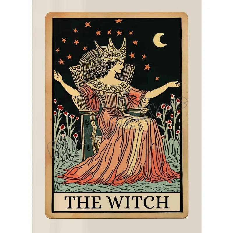 009 - The Audacity Tarot Canvas Print Wall Art