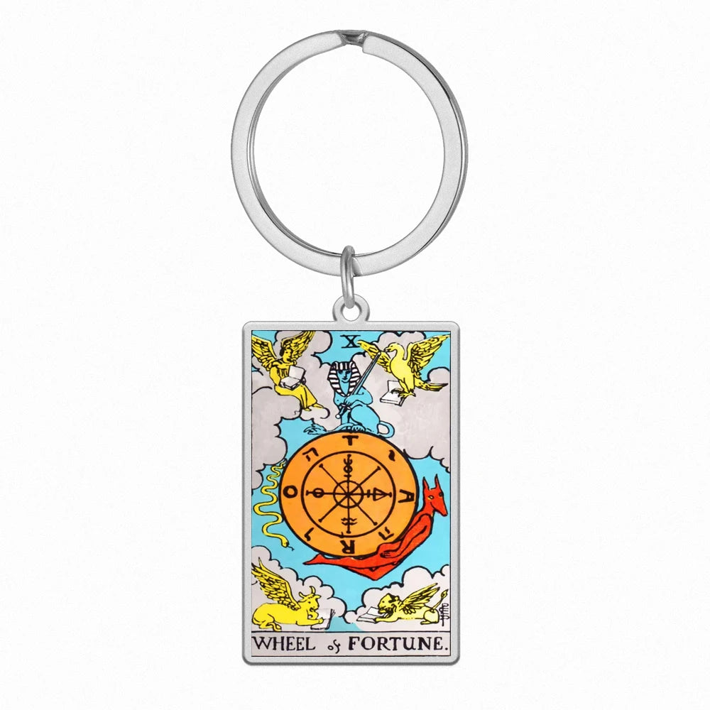 014 - Original Tarot Cards Major Arcana Keychain