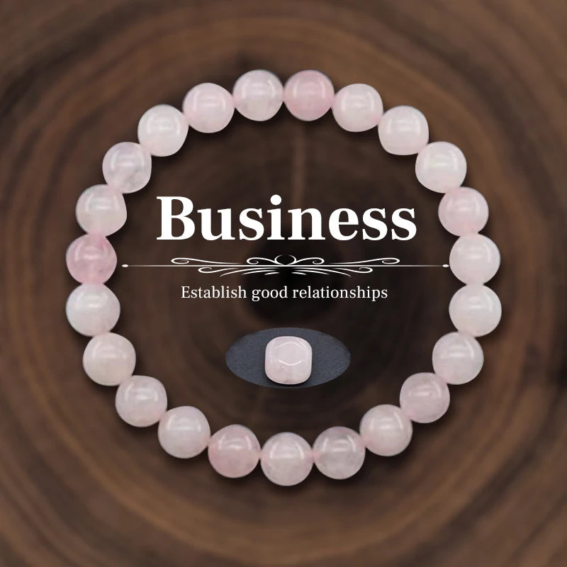 011 - Personalized Natural Stone Beads Energy Bracelet