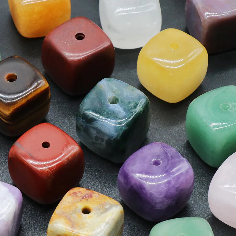 004 - Natural Quartz Crystal Square-Shaped Incense Holder