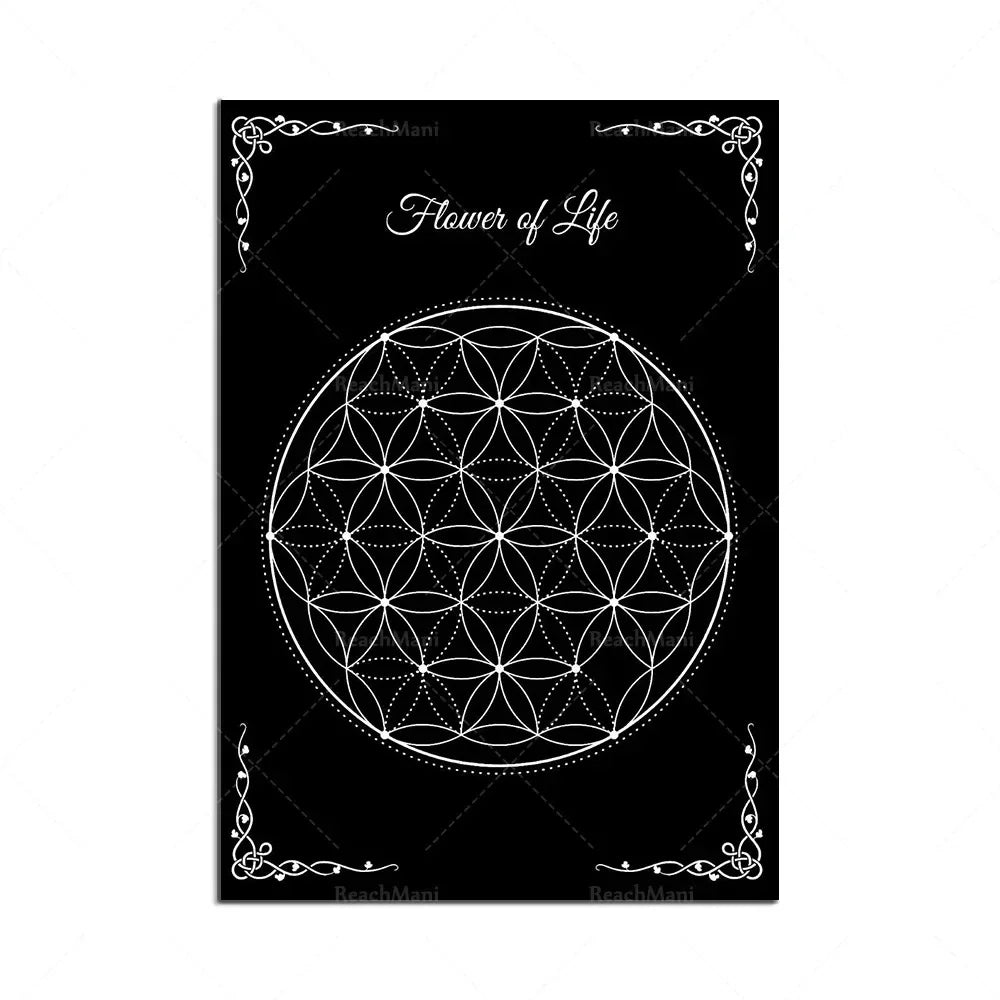 009 - Sacred Geometry Canvas Prints
