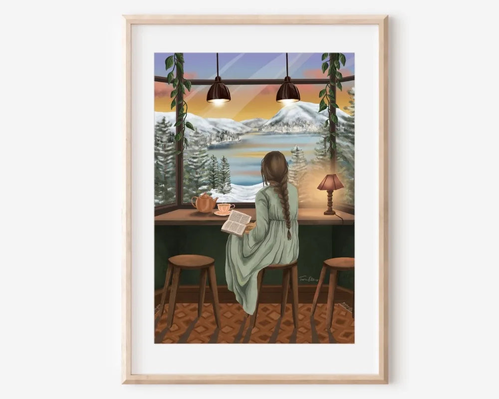 009 - Bohemian Moon Canvas Print Wall Art