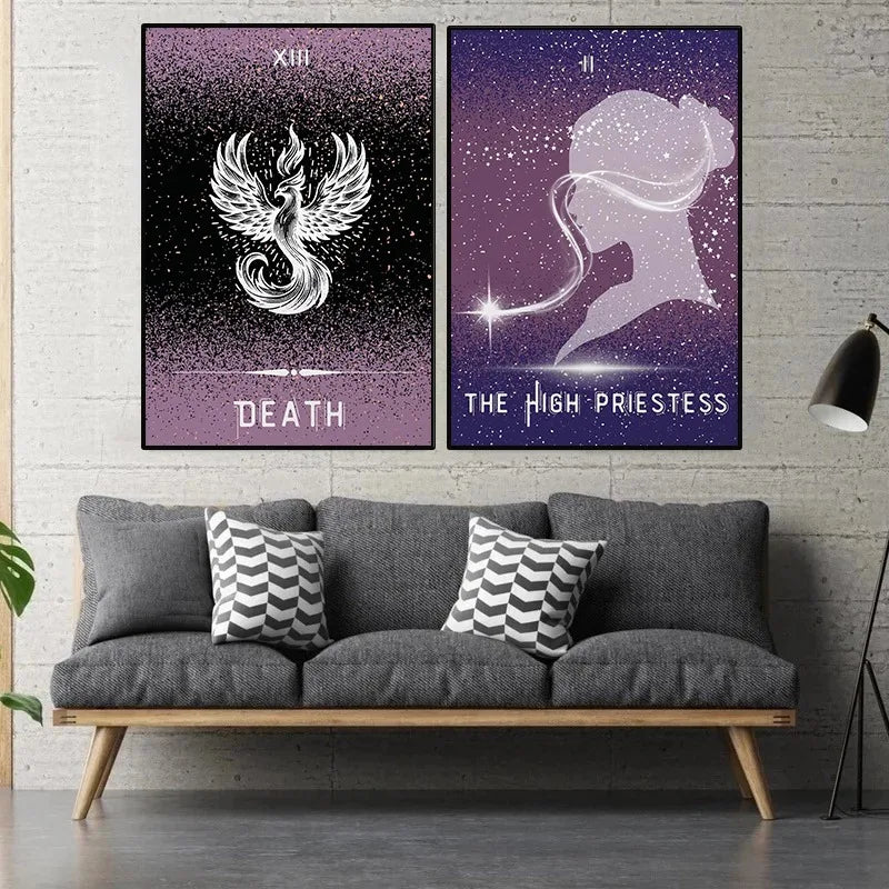 009 - Major Arcana Canvas Print Wall Art