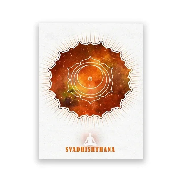 009 - Crown Chakras & Reiki Canvas Print Wall Art