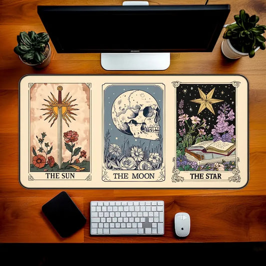 014 - Sun Moon Star Tarot Mouse Pad