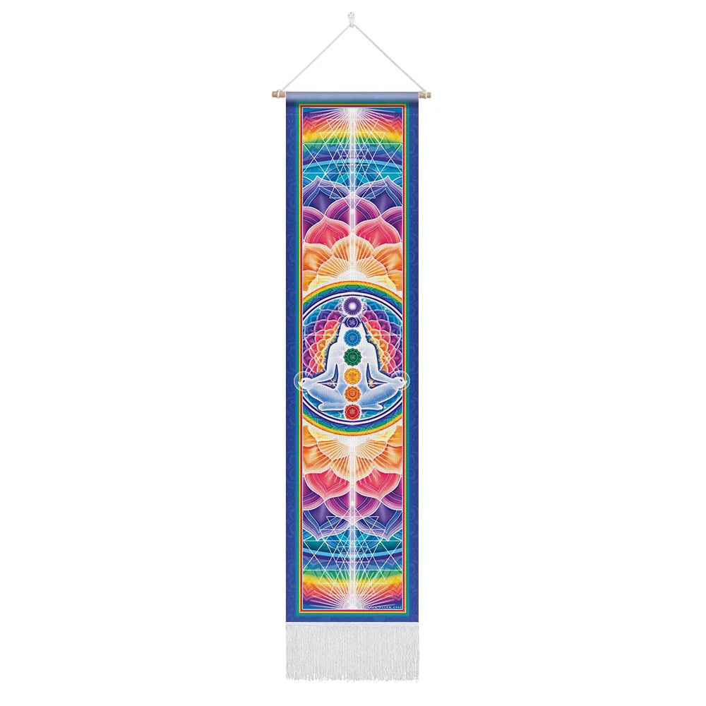 012 - Seven Chakra Tapestry Wall Hanging