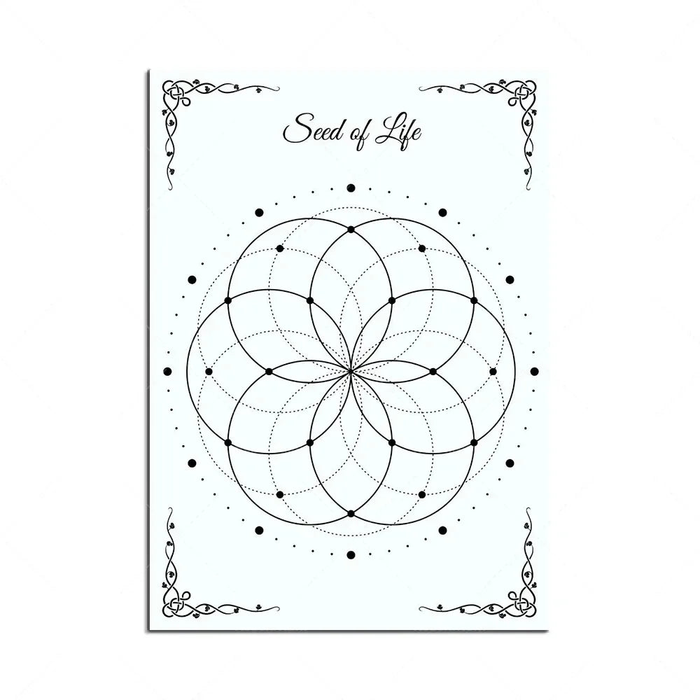 009 - Sacred Geometry Canvas Prints