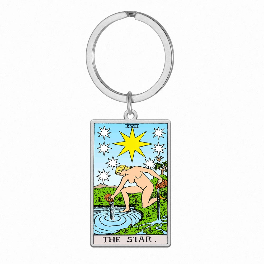 014 - Original Tarot Cards Major Arcana Keychain
