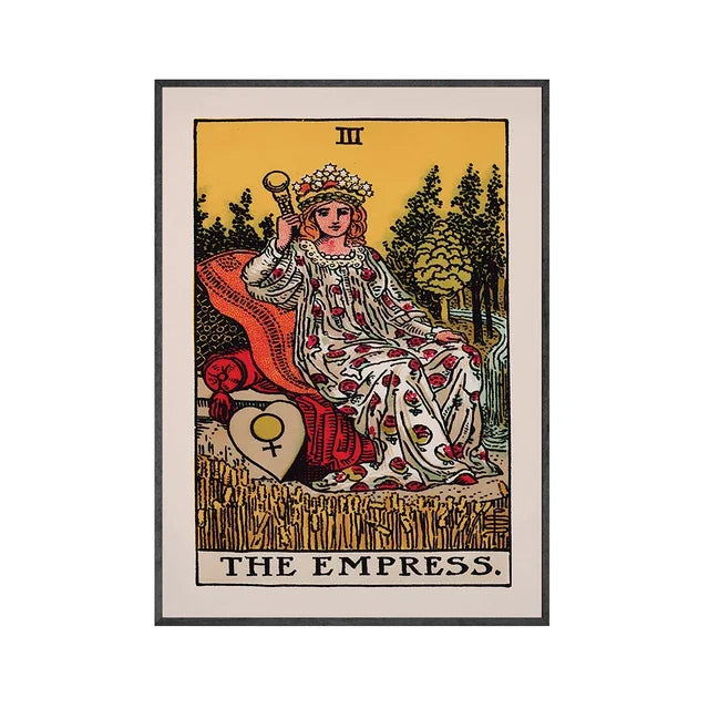 009 - Classic Tarot Canvas Print Wall Art
