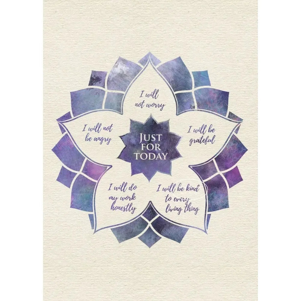 009 - Reiki Principles & Symbols Yoga Canvas Print Wall Art