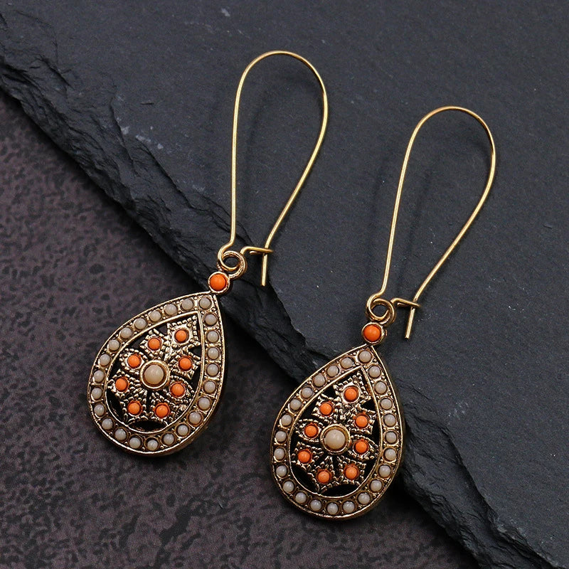 011 - Vintage Bohemian Fashion Drop Earrings