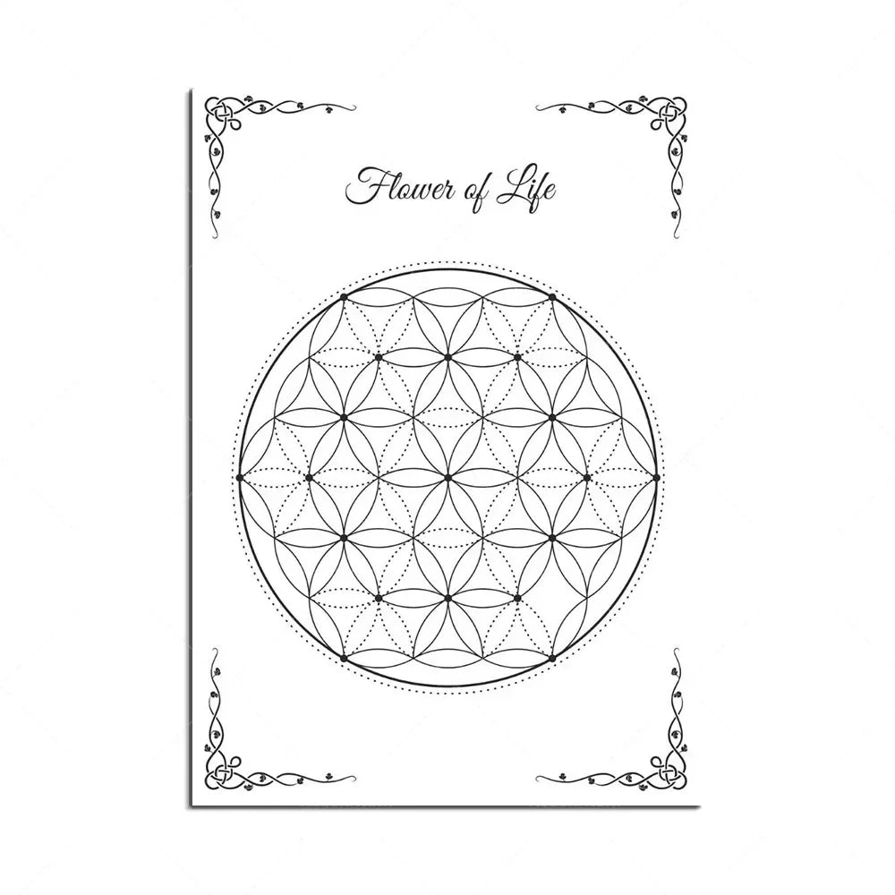009 - Sacred Geometry Canvas Prints