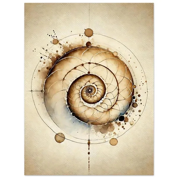 009 - Boho Sacred Geometry Canvas Print Wall Art