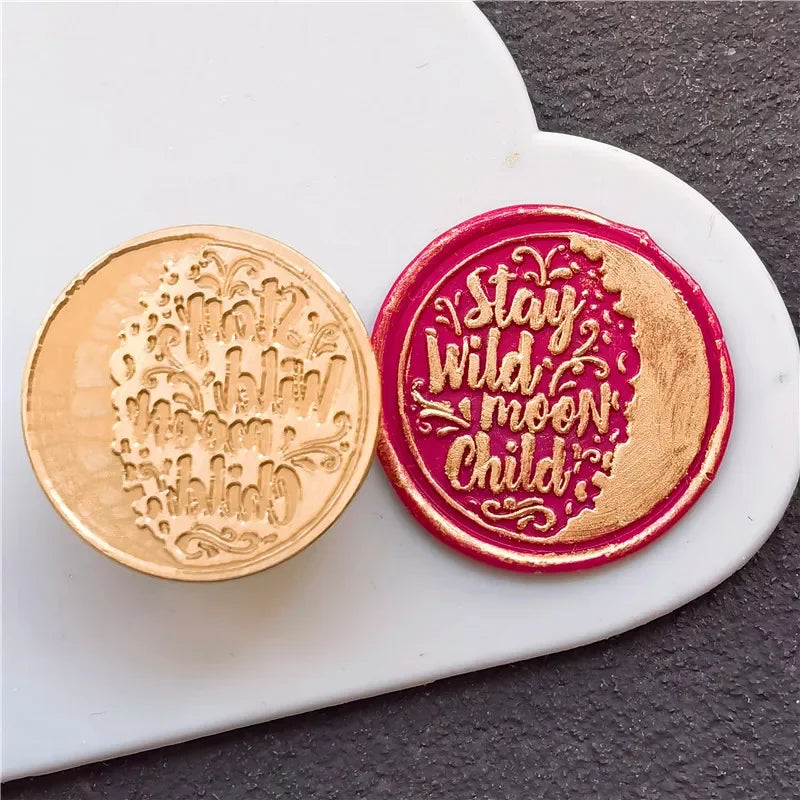 002 - Brass Wax Seal Head