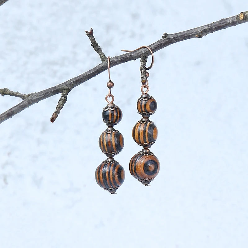 011 - Vintage Bohemian Drop Dangle Earrings
