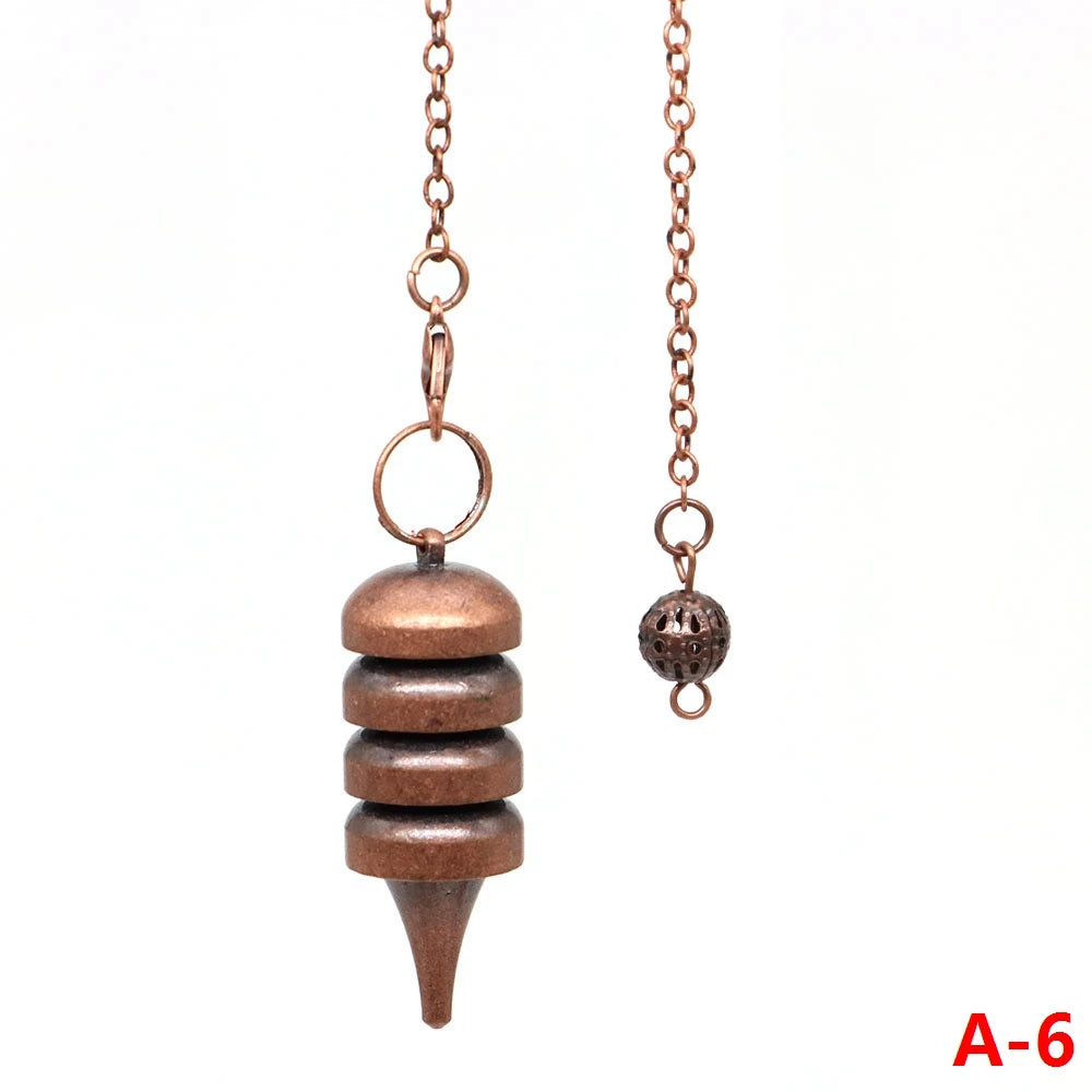 004 - Brass-Plated Copper Cone Pendulum