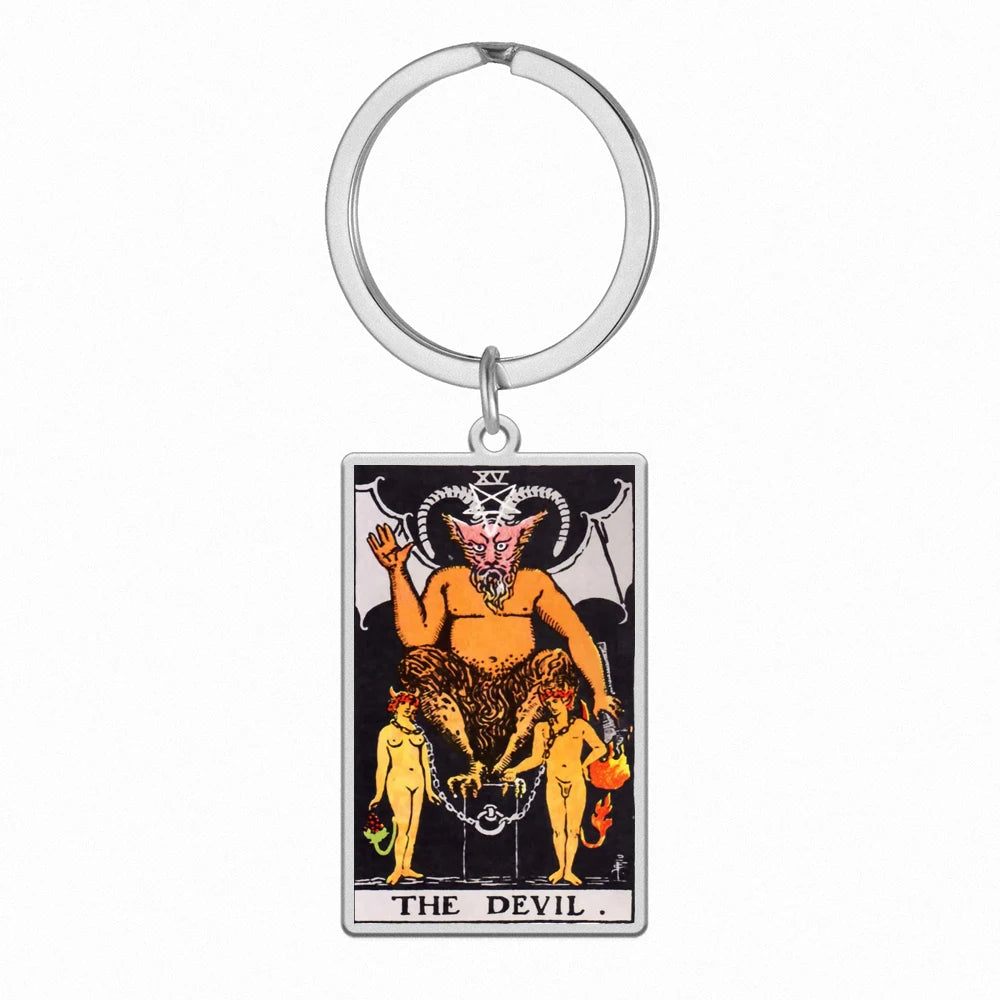014 - Original Tarot Cards Major Arcana Keychain