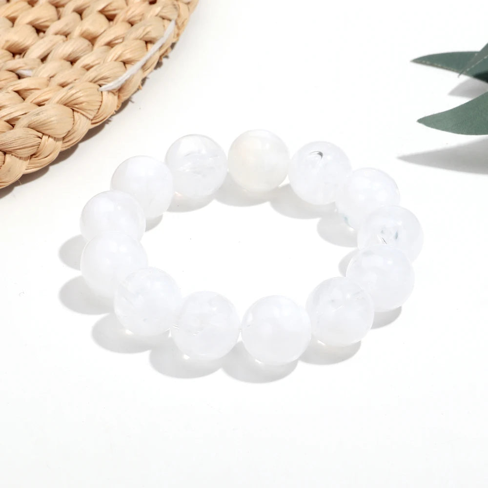 011 - Marbled Acrylic Beaded Strand Bracelet