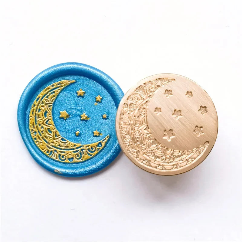 002 - Brass Wax Seal Head