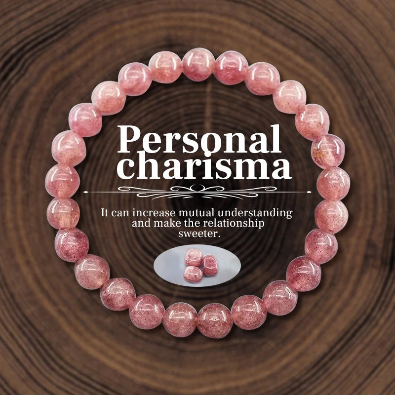 011 - Personalized Natural Stone Beads Energy Bracelet