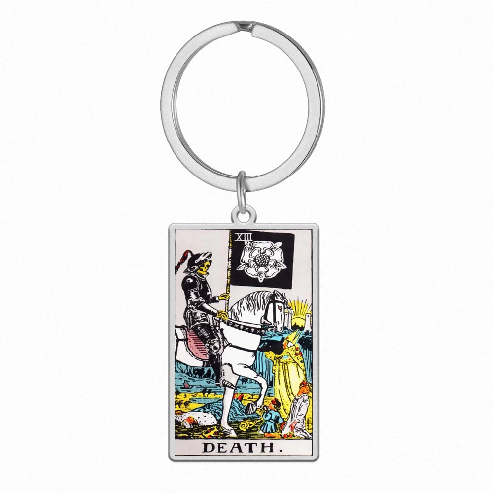014 - Original Tarot Cards Major Arcana Keychain